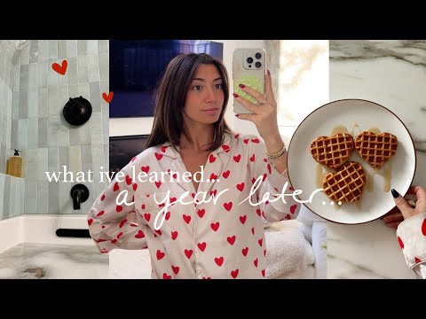 self care vlog 💌 treating myself & what ive learned 1 year into my relationship