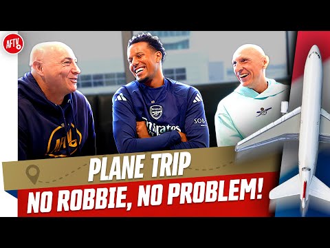 No Robbie, No Problems! | Plane Trip | Atalanta vs Arsenal