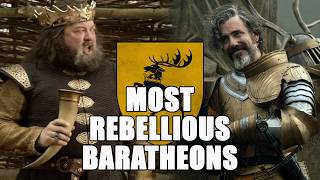 Wars & Rebellions of the Baratheons - A Song of Ice and Fire - A Knight of the Seven Kingdoms