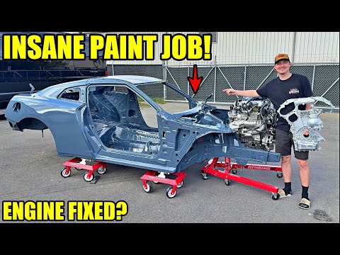 Rebuilding A Wrecked 2024 Nissan GTR (Part 5)