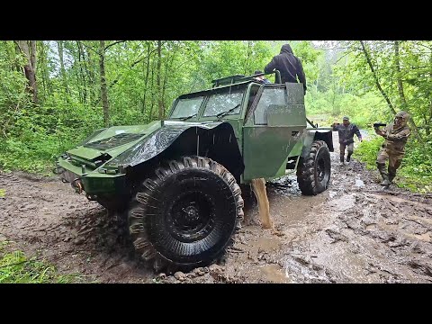 Испытываем вездеход АГ34 от создателя Шерпа!