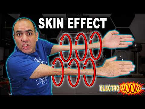 SKIN EFFECT! Why Current Doesn’t Run Inside