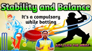 Stability and Balance It’s a Compulsory While Batting #cricket #cricketlover #batting #practice #top