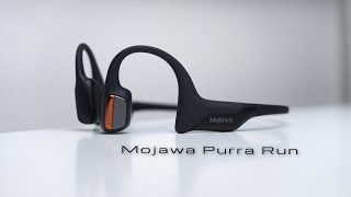 Tired of Earbuds Falling Out? The Mojawa PURRA RUN bone conduction headphones is the Answer!