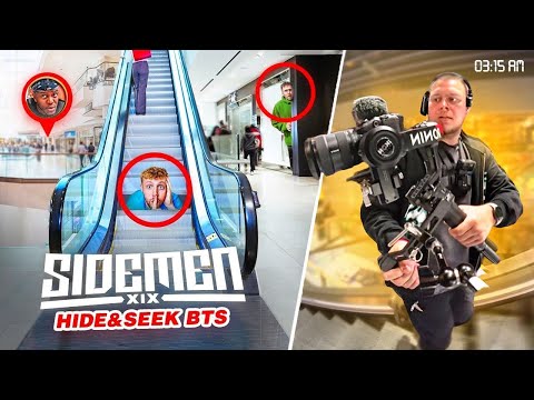 Filming with SIDEMEN at 3 AM in UK's Biggest Mall