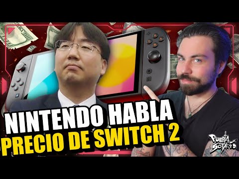 🔥NINTENDO HABLA SOBRE UN EL PRECIO de SWITCH 2! "El precio debe AJUSTARSE A LAS CIRCUNSTACIAS"