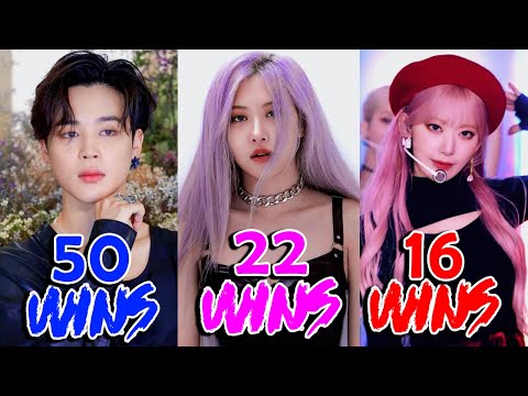 Kpop Groups That Won Most Music Shows of 2020! - patreon special