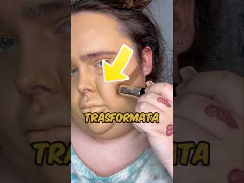 NESSUNO L’HA PIÚ RICONOSCIUTA! DOPO IL TRUCCO! 🤯 #virale #divertente