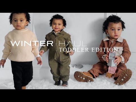 WINTER TODDLER BOY TRY-ON HAUL : SHEIN COZY CUB COLLECTION (18M-24M)