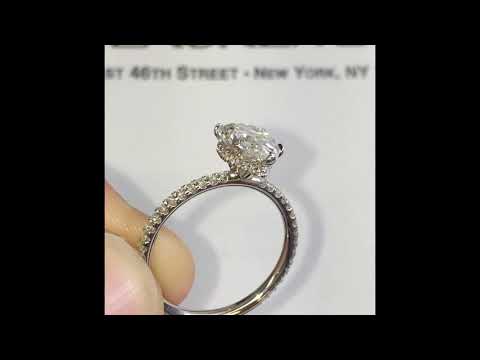 1.60 ct Pear Shape Diamond Ring