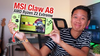 MSI Claw A8 REVIEW - Fanboy AMD SILAHKAN OPTIMIS, Intel Senyum Manis 😎