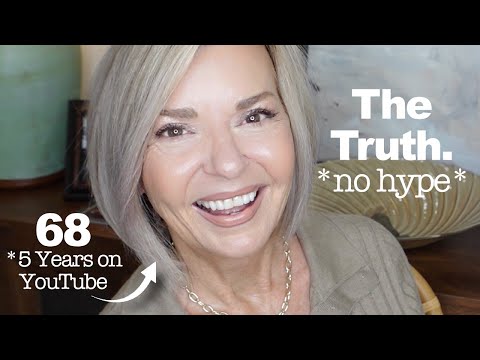 3 Tips for Starting a YouTube Channel Over 50! *the real scoop*