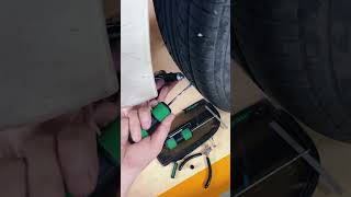 Fixing a rear tire is also an easy task #outdoors #tirerepair #motorcycle #car #michigan #rexpair