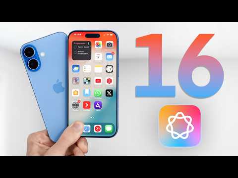 TEST de l’iPhone 16 (avec Apple Intelligence 🧠)