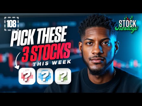 My top 3 picks of the week! they could explode! Stock Sundays EP 108