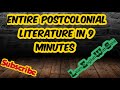 Post-Colonial Literature Concepts