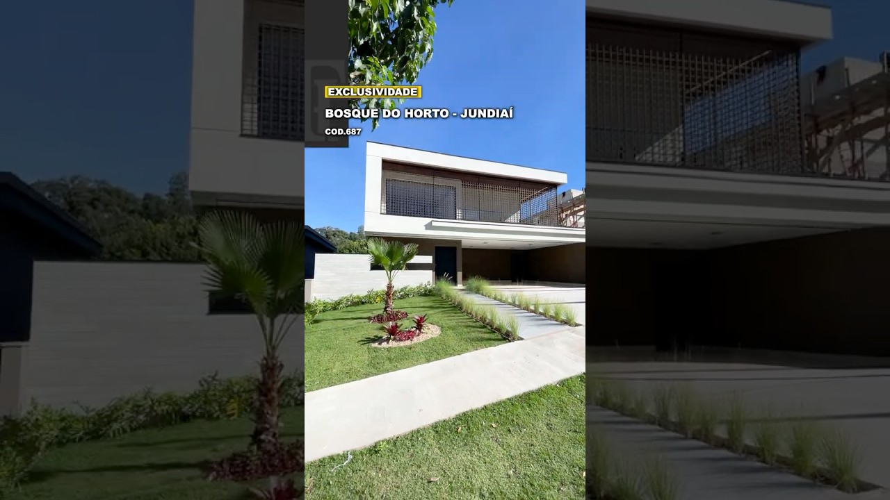 Casa de alto padrão à venda no condomínio Bosque do Horto em Jundiaí/SP