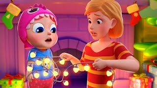 Deck the Halls | Christmas Song 🎄 | Funny Bunny - Nursery Rhymes & Kids Songs