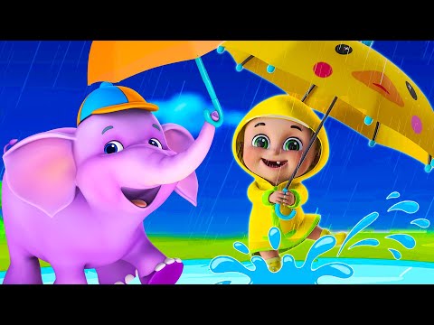 சம் சும் மழை பெய்தது | Cam cum maḻai peytatu | Barish Aayi Cham Cham | Tamil Nursery Rhymes Tamil