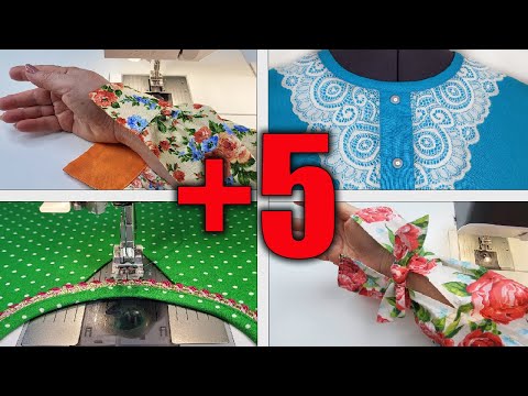 ✅ 5 Easiest Sewing Methods Most People Don’t Know. How to Cut and Sew Smart