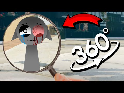 Find Grey Horror - Incredibox Sprunki | Finding Challenge 360º VR Video - TDC Tan