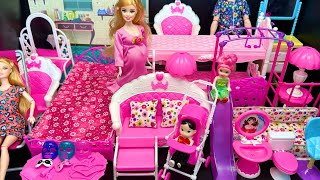 10 Minutes Satisfying with Unboxing Cute Toys Pink Doll Collection ASMR Toy Review (no music)