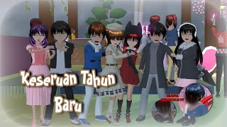 KESERUAN TAHUN BARU✨💙dan siapa mereka?#6 ||sakura school simulator