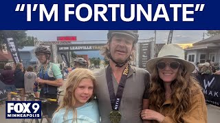 Man takes on grueling mountain bike race after cancer battle