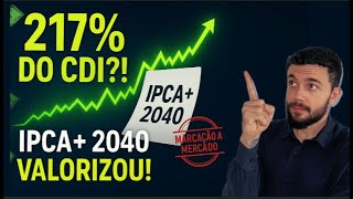 217% do CDI com Tesouro IPCA+ 2040? SIMULEI a Marcação a Mercado e o Resultado Surpreendeu!