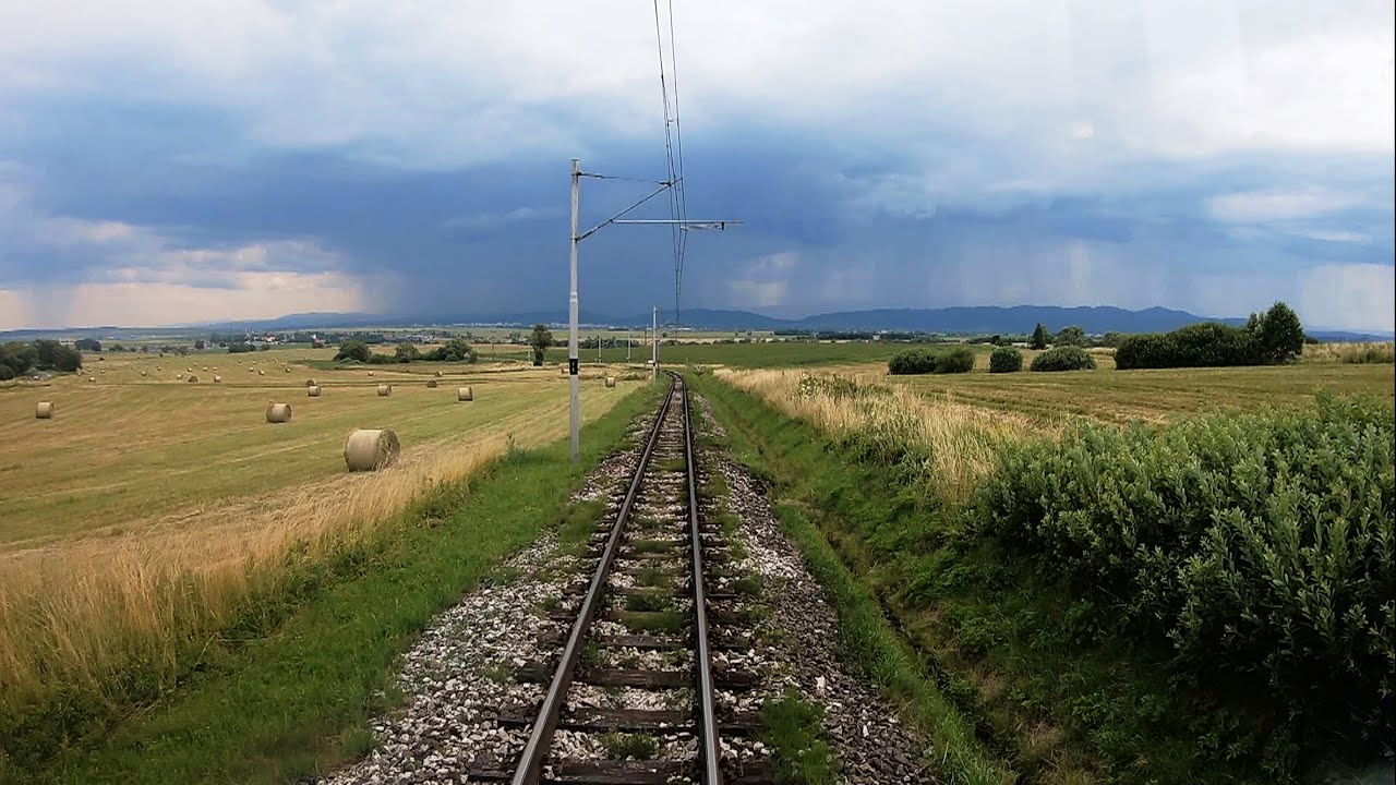 Driver's Eye View Star- Smokovec to Poprad-Tatry (Slovakia)