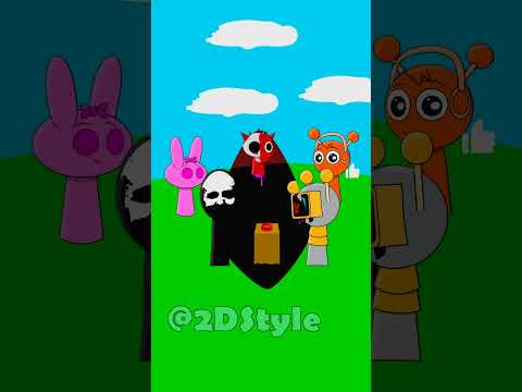 Fun Bot vs Black magic button! Incredibox Sprunki