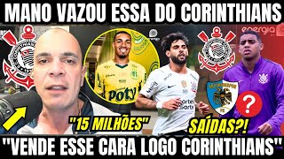 CORINTHIANS RECEBE PROPOSTA POR ATAQUE E MANO FOI CIRÚRGICO NA INFORMAÇÃO E MANDOU O RECADO AGORA 