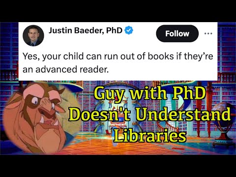 Man with PhD Doesn't Know How Libraries Work