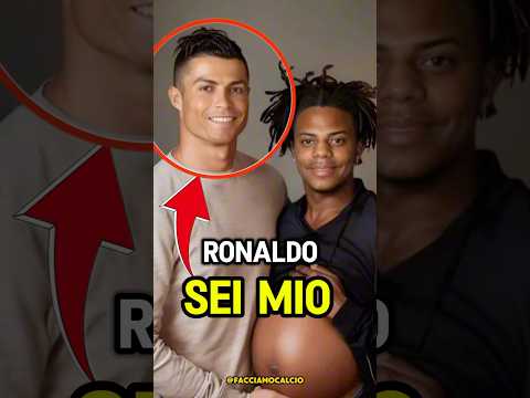 IShowSpeed è innamorato di Cristiano Ronaldo 😂#shortsvideo #ronaldo #calcio #ishowspeed