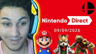 Nintendo Direct 9.9.2026 - JayRoro Reacts