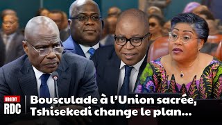 Urgent: Bousculade à l’Union sacrée. Tshisekedi met en place un gouvernement d’ouverture!