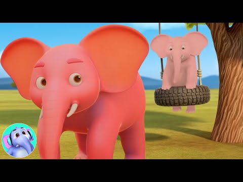Ek Mota Hathi Jhoom Ke Chala, एक मोटा हाथी, Hathi Cartoon Songs and Hindi Rhymes for Children