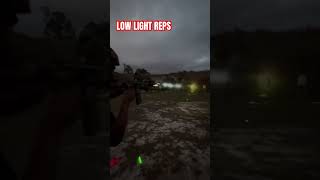 Workin some low light reps with the #spearlt suppressed with the #rc2 and #surefire M340DFT-PRO