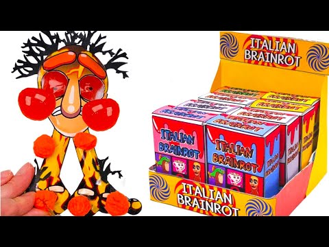 🧠PAPER DIY🧠 ITALIAN BRAINROT RANDOMBOX UNBOXING PLAY~Brr Brr Patapim SQUISHY cure