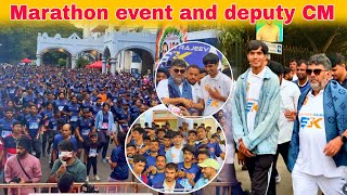 Run for Rajiv Gandhi 🏃‍♂️ | Met Karnataka DCM DK Shivakumar & My Subscribers! | Leki Goswami Vlog