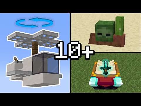 10+ Build Hacks in Minecraft! #21