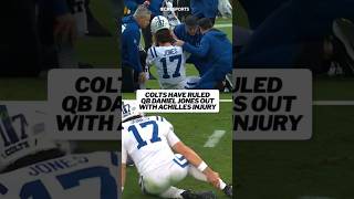 Daniel Jones Serious Injury😬‼️ #shorts #football