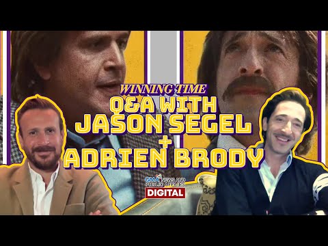 Winning Time Q A With Adrien Brody And Jason Segel GMA Digital