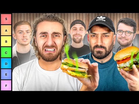 ON TESTE TOUT LES RESTAURANTS DES YOUTUBERS (et on en fait une tier list)