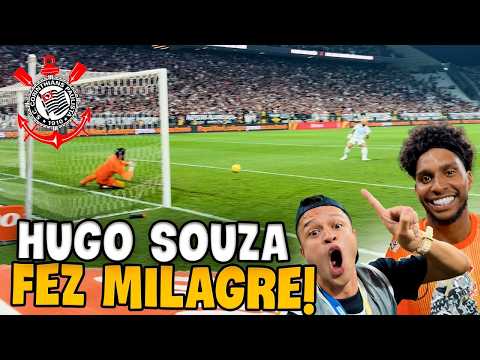 A CLASSIFICAÇÃO MAIS EMOCIONANTE DA HISTÓRIA DO CORINTHIANS! HUGO PEGOU PÊNALTI DO GABIGOL!