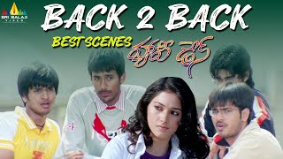 Happy Days Movie Back to Back Best Scenes | Telugu Comedy Scenes | Nikhil, Varun Sandesh, Tamannaah
