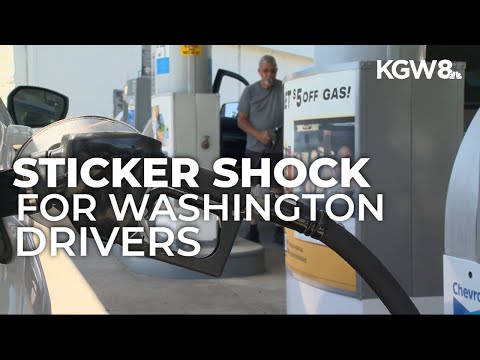 YouTube video thumbnail: Washington State's Gas Tax Jumps 6 Cents