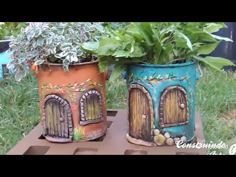 Decore Seu Jardim Com Lata