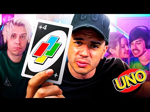 A QUIÉN NO LE MOLA TRAGAR CARTAS!! UNO con Rubius, Alexby y Aroyitt