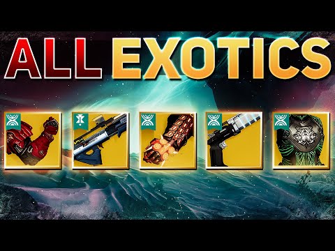 ALL Edge of Fate Exotics | Destiny 2